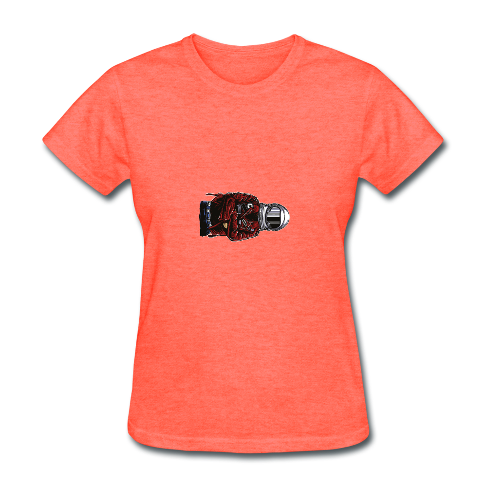 Women's T-Shirt - heather coral