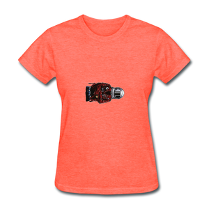 Women's T-Shirt - heather coral