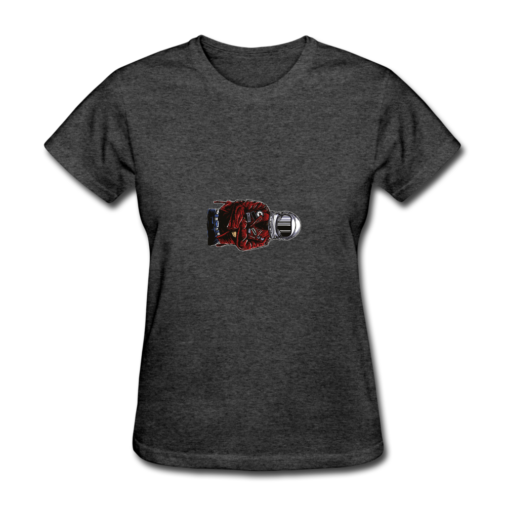 Women's T-Shirt - heather black